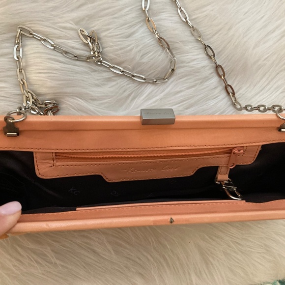 Kenneth Cole orange clutch/purse - Picture 4 of 4